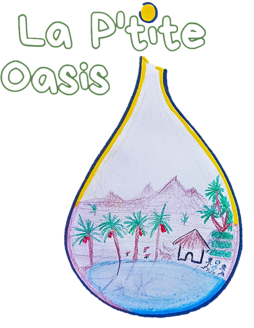 Le logo du Lieu de Vie et d'Accueil la P'tite Oasis