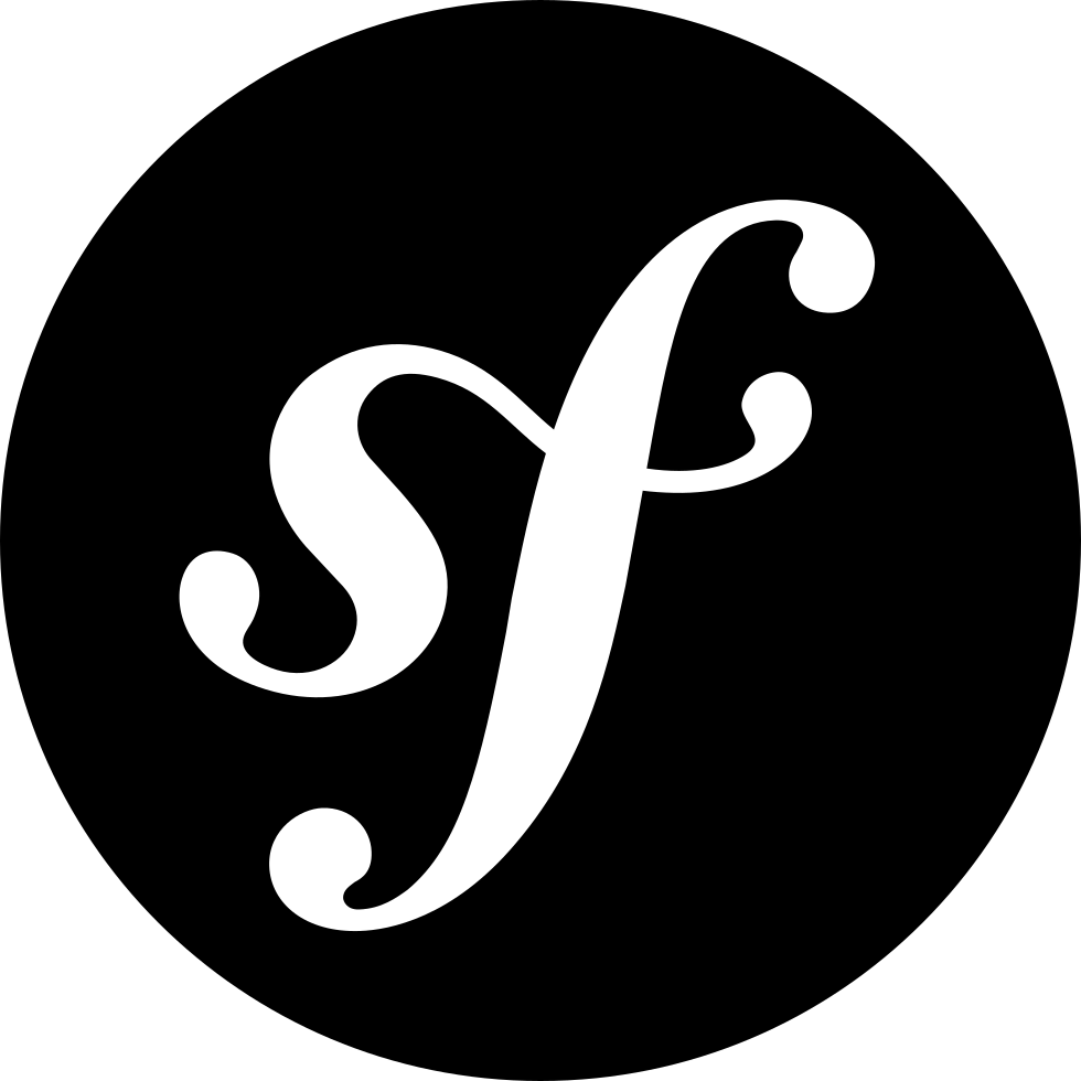Le logo du framework Symfony